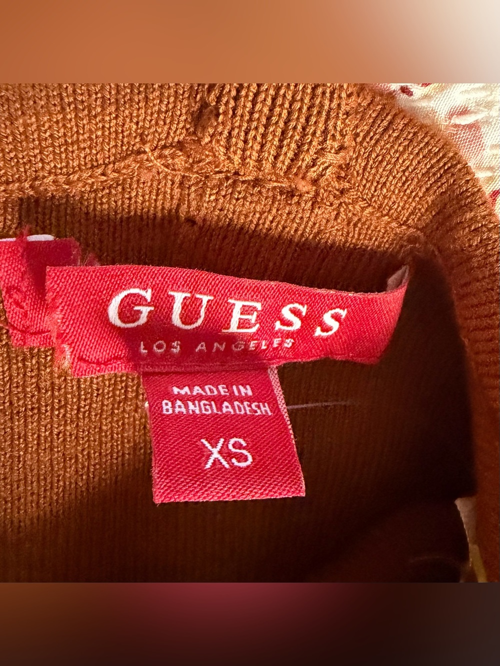 GUESS Ribbed Bodycon Dress - Picture 4 of 5